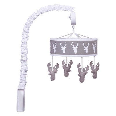 Trend Lab Musical Mobile Stag Head - Gray