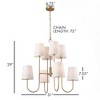 Plum & Post Kinley Chandelier - 2 of 4