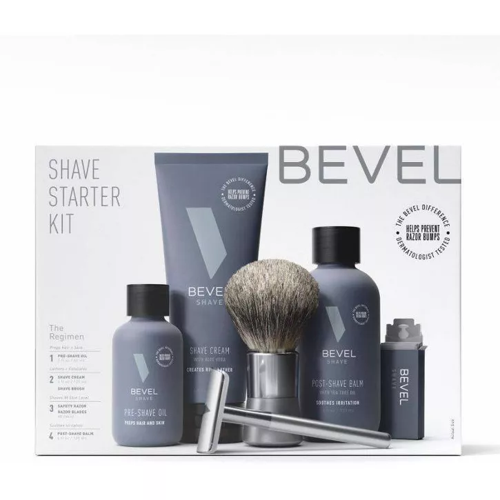 BEVEL Men's Shave Kit - grooming gift ideas