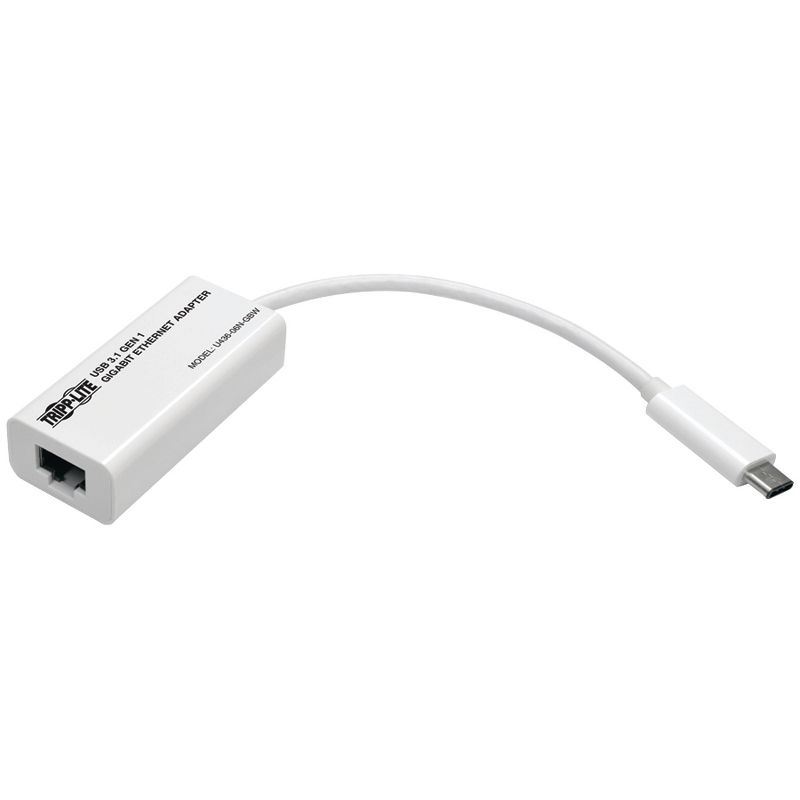 Tripp Lite USB-C® 3.1 to Gigabit Ethernet NIC Network Adapter, 1 of 6