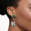 Ross-Simons 2.90 ct. t.w. Multi-Gemstone Removable Drop Earrings in Sterling Silver - 2 of 4