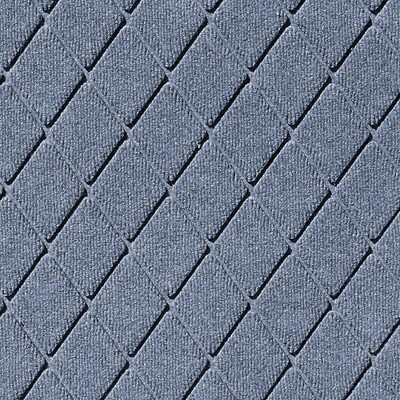 Eco-Friendly Polypropylene WaterHog Outdoor Mat in Blue Stone