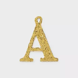 Glitter Monogram Ornament Topper - Sugar Paper™ + Target
