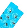 Blue Spider Socks from the Socks Panda from the Sock Panda (Women's Sizes, Adult Medium) - Great for Halloween - 2 of 3