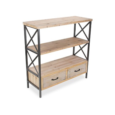 Cheung's Onorato 3 Tier & Two Drawer Shelf