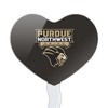 Purdue University Northwest Primary Logo Heart Love Cupcake Picks Toppers Decoration Set of 6 - 2 of 4