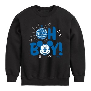 Boys' - Disney - Mickey & Friends Graphic Long Sleeve Fleece Sweatshirt - 1 of 4