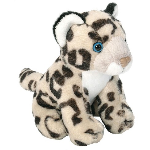 Wild Republic Pocketkins Eco Snow Leopard Stuffed Animal, 5 Inches : Target
