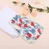 Unique Bargains Double Side Drawstring Shower Gloves 9.06"×5.83" 1 Pc - 2 of 3