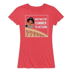 Women's - Disney Princess - Waiting For Summer Short Sleeve Graphic T-Shirt - 1 of 4