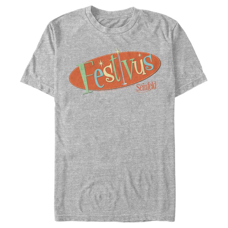 Men's Seinfeld Festivus Logo T-Shirt, 1 of 6