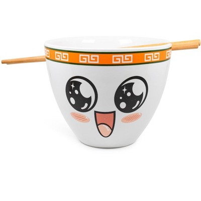 Boom Trendz Bowl Bop Pho-Kin Good Japanese Dinnerware Set | 16-Ounce Ramen Bowl, Chopsticks