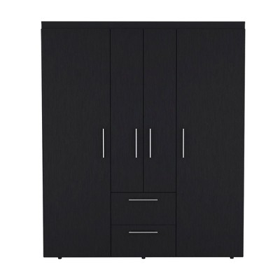 NicBex Armoire Wardrobe Closet Storage Cabinet with Doors & Drawers for Bedroom
