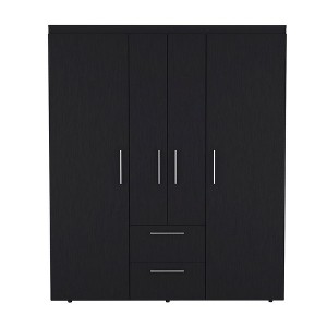 NicBex Armoire Wardrobe Closet Storage Cabinet with Doors & Drawers for Bedroom - 1 of 4