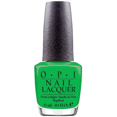 opi green nail polish