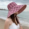 Anna-Kaci Women's Double-Sided Reversible Wide-Brim Sun Hat - 3 of 4