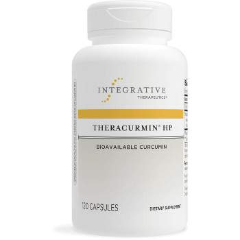 Integrative Therapeutics Theracurmin HP - Curcumin and Turmeric Supplement - For Muscle Recovery and Relief of Minor Pain Due to Occasional Overuse - Vegan - Dairy Free - Gluten Free