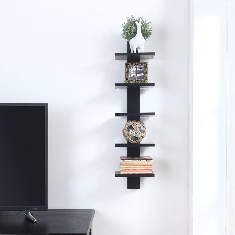 Spine Wall Book Shelves Stylish and Functional - Proman Products, 2 of 4