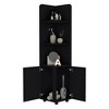 TIRAMISUBEST Freestanding Bathroom Storage Cabinet, Bathroom, Black - 4 of 4