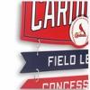 MLB St. Louis Cardinals Baseball Field Metal Panel - image 4 of 4