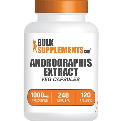 BulkSupplements Andrographis Extract Capsules