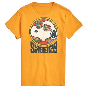 Men's - Peanuts - Groovy Snoopy Short Sleeve Graphic T-Shirt - 1 of 4