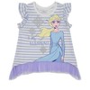 Disney Frozen Princess Anna Elsa Baby Girls T-Shirt and Shorts Outfit Set - Little Kid - 2 of 4