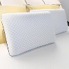 Dyonery Gel Memory Foam Pillow Dual-Sided Washable Cover for All Seasons Ventilated Breathable Foam Pillow, Pack of 1, For Sleeping, Standard - 3 of 4