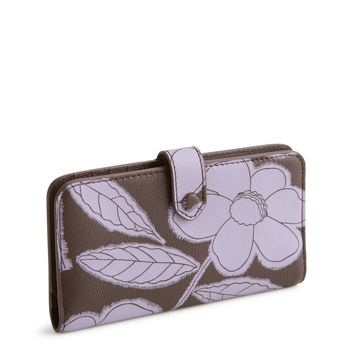 Vera Bradley Women's Leather Tab Wallet