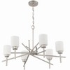 Craftmade Lighting 6 - Light Chandelier in  Satin Nickel - 4 of 4