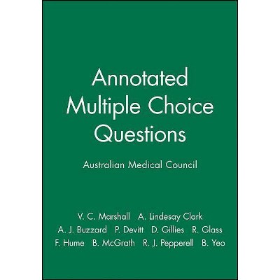 Annotated Multiple Choice Questions - (Paperback)