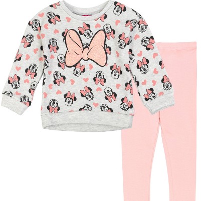 light grey/pink minnie mouse