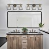 KAISITE 2-Light Metallic Industrial Bathroom Vanity Fixture - 2 of 4