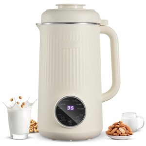 8 in 1 Automatic Nut Milk Maker Machine,41oz Multi-Functional Soy Milk Maker with 10 Blades - 1 of 4