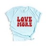 Simply Sage Market Women's Love You More Cursive Short Sleeve Graphic Tee - 2 of 4