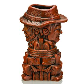 Beeline Creative Geeki Tikis Indiana Jones With Henry Jones Ceramic Mug | Holds 26 Ounces