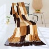 Slickblue Plaid Coral Fleece Throw Blanket 59x78.7 inches, Soft, Cozy & Stylish, Perfect for Any Room, 4 Design Options - 2 of 3