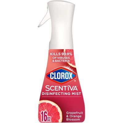 Clorox Scentiva Grapefruit & Orange Blossom Disinfecting Mist - 16 fl oz