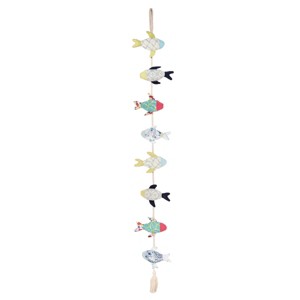 Beachcombers 38" Fabric Fish Float Drop Decorative Nautical Hanging Ornament - 1 of 1