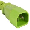SANOXY 10ft 14 AWG 15A 250V Power Cord (IEC320 C14 to IEC320 C19), Green - 2 of 3