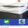 Continental Sleep, Premium Zippered Mattress Protector with Breathable, Premium Quality Fabric Zippered, Fits Mattress 6-Inch to 9-Inch, Twin, White - 3 of 4