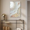 Art Remedy White Gold Boho Neutral Abstract Wall Art Framed - 2 of 4