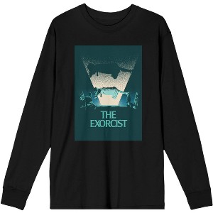 The Exorcist Regan floating Men's Black Long Sleeve Shirt - 1 of 1