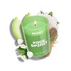 8oz 1-Wick Glass Free Spirit Candle Green - Friday Collective: Soy Wax Blend, Essential Oils, Jar, 35h Burn Time - 3 of 4