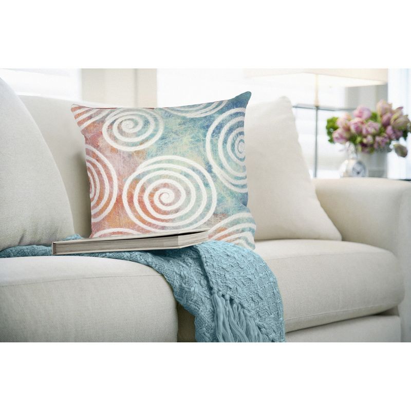 Liora Manne Visions IV Abstract Indoor/Outdoor Pillow, 2 of 6