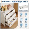 Dresser for Bedroom, Modern Closet Dressers Chest of Drawers, Wood Storage Clothes Organizer - 3 of 4