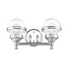 Livex Lighting Oldwick 2 - Light Vanity in  Polished Chrome - 4 of 4