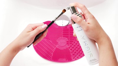 Sigma Beauty Spa Express Cleaning Mat Brush Cleaner : Target