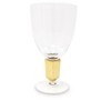 Classic Touch Set of 6 Water Glasses with Gold Stem - 3 of 3