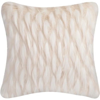 Luxe Feather Pillow - White - 20" x 20" - Safavieh